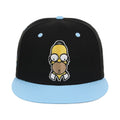Lids Hat Drop The Simpsons Fitted Collection Merch Homer Snapback Hat Embroidered Brother Gifts - Merchluma