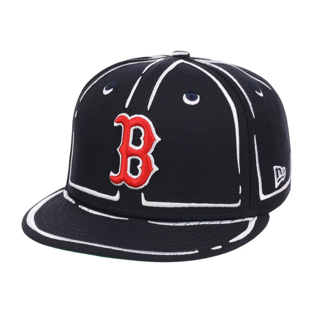 Lids Hat Drop Joshua Vides Merch Boston Red Sox Joshua Vides Snapback Hat Black Embroidered - Merchluma