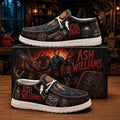 Evil Dead Ash Williams Loafer Shoes Evil Dead Merch Best Gift For Horror Movie Fans - Merchluma