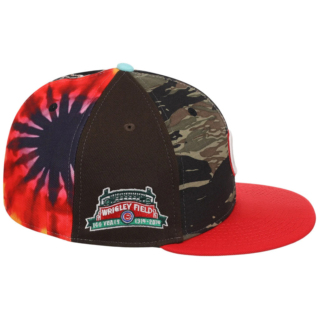 Lids Hat Drop Merch Chicago Cubs x Chase B Maximal 2 0 Snapback Hat Embroidered Gifts For Fans - Merchluma