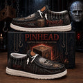 Pinhead The Box You Opened It Shoes Hell Priest Loafers Pinhead Merch Gift For Horror Fans - Merchluma