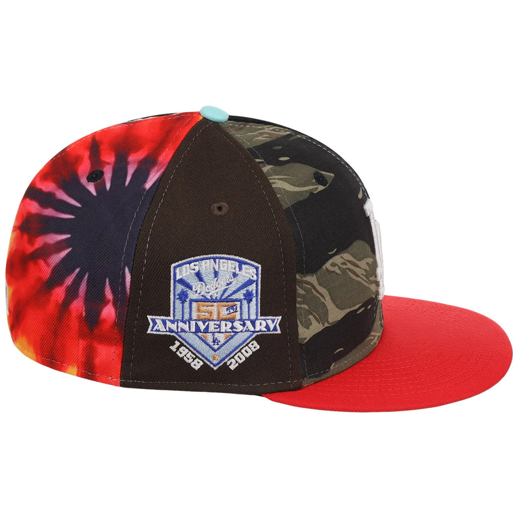 Lids Hat Drop Merch Los Angeles Dodgers x Chase B Maximal 2 0 Snapback Hat Embroidered Fan Gifts - Merchluma