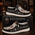SuicideboyS Shoes G59 Grey Five Nine Loafers SuicideboyS Merch Present For Hip Hop Lovers - Merchluma