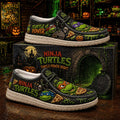 Teenage Mutant Ninja Turtles Halloween Shoes Turtle Power Loafers TMNT Merch Halloween Gifts - Merchluma