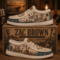 Zac Brown Toes In The Water Shoes Zac Brown Merch Gift For Country Music Fans - Merchluma