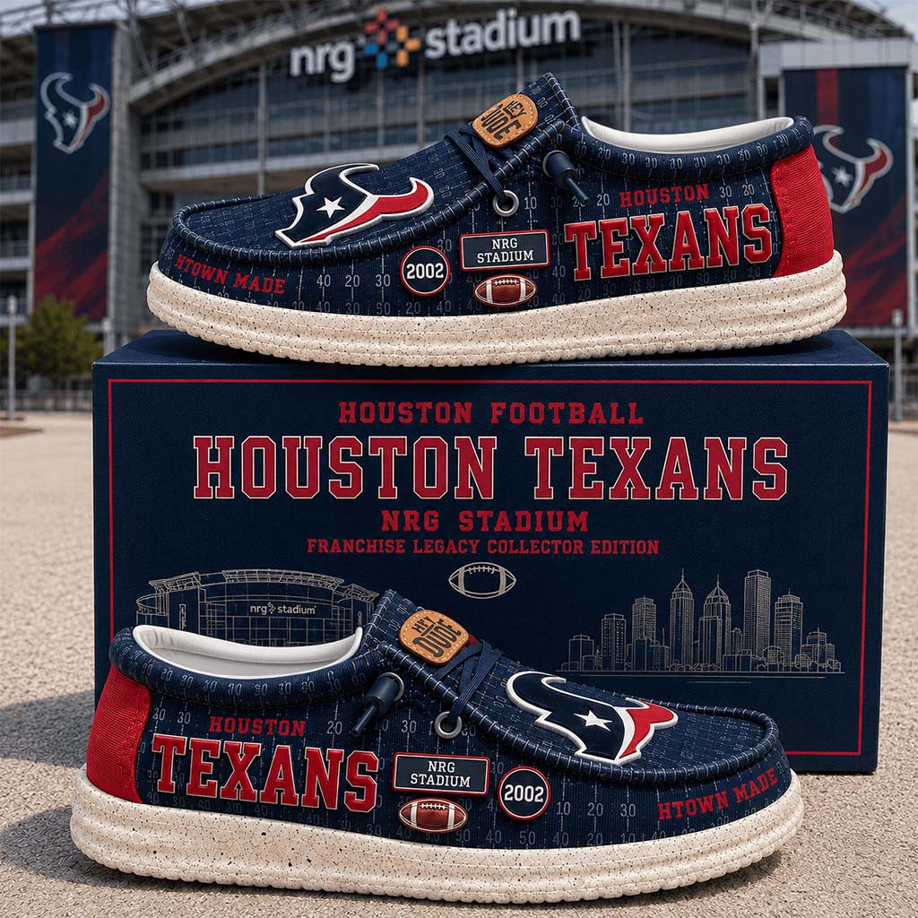 Houston Texans NRG Stadium Shoes Houston Texans Merch Best Gift For Football Lovers - Merchluma