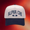 Ali And Ariel Merch 2026 Collegiate Sports Hat Alpha Chi 85 Hat Unique Gifts For Him - Merchluma