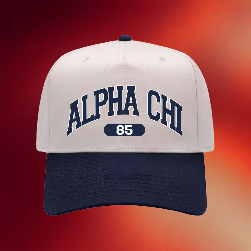 Ali And Ariel Merch 2026 Collegiate Sports Hat Alpha Chi 85 Hat Unique Gifts For Him - Merchluma