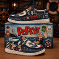 Popeye I Yam What I Yam Shoes Popeye Sailor Man Merch Birthday Ideas For Son - Merchluma