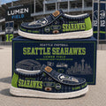 Seattle Seahawks Lumen Field Shoes Seattle Seahawks Merch Unique Gift For Football Lovers - Merchluma