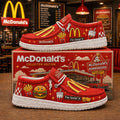 McDonald's I'm Lovin It Shoes Fast Food Lovers Loafers McDonald Merch Gift For Dad - Merchluma