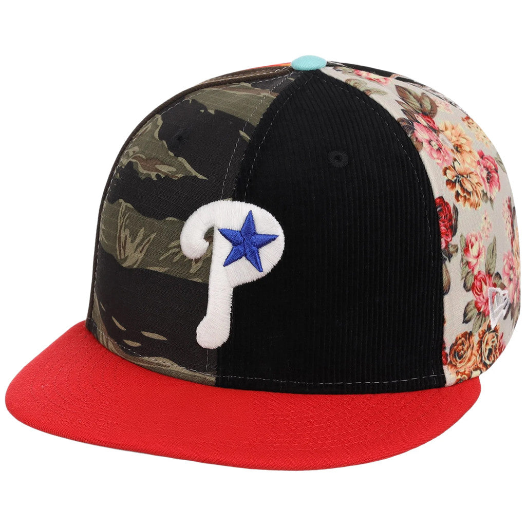 Lids Hat Drop Merch Philadelphia Phillies x Chase B Maximal 2 0 Snapback Hat Embroidered - Merchluma