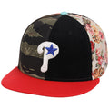 Lids Hat Drop Merch Philadelphia Phillies x Chase B Maximal 2 0 Snapback Hat Embroidered - Merchluma