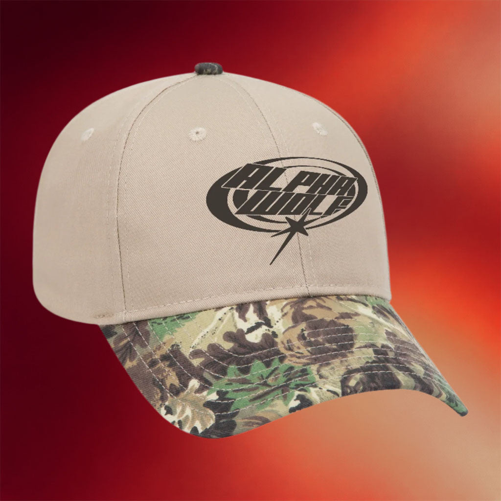 Alpha Wolf Merch 2026 Two Tone Camo Hat Alpha Wolf Band Merch Father's Day Gifts - Merchluma