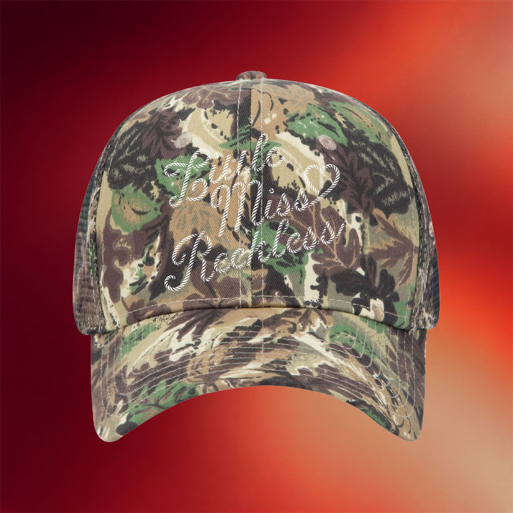 Bailey Zimmerman Merch 2026 Little Miss Reckless Camo Hat LMR Cap Gifts For Music Fans - Merchluma