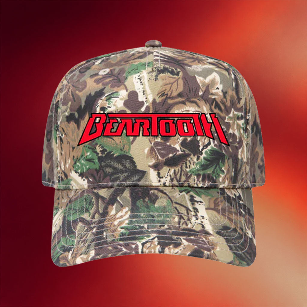 Beartooth Merch 2026 Beartooth Logo Camo Hat Pure Ecstasy Cap Gifts For Band Fans - Merchluma