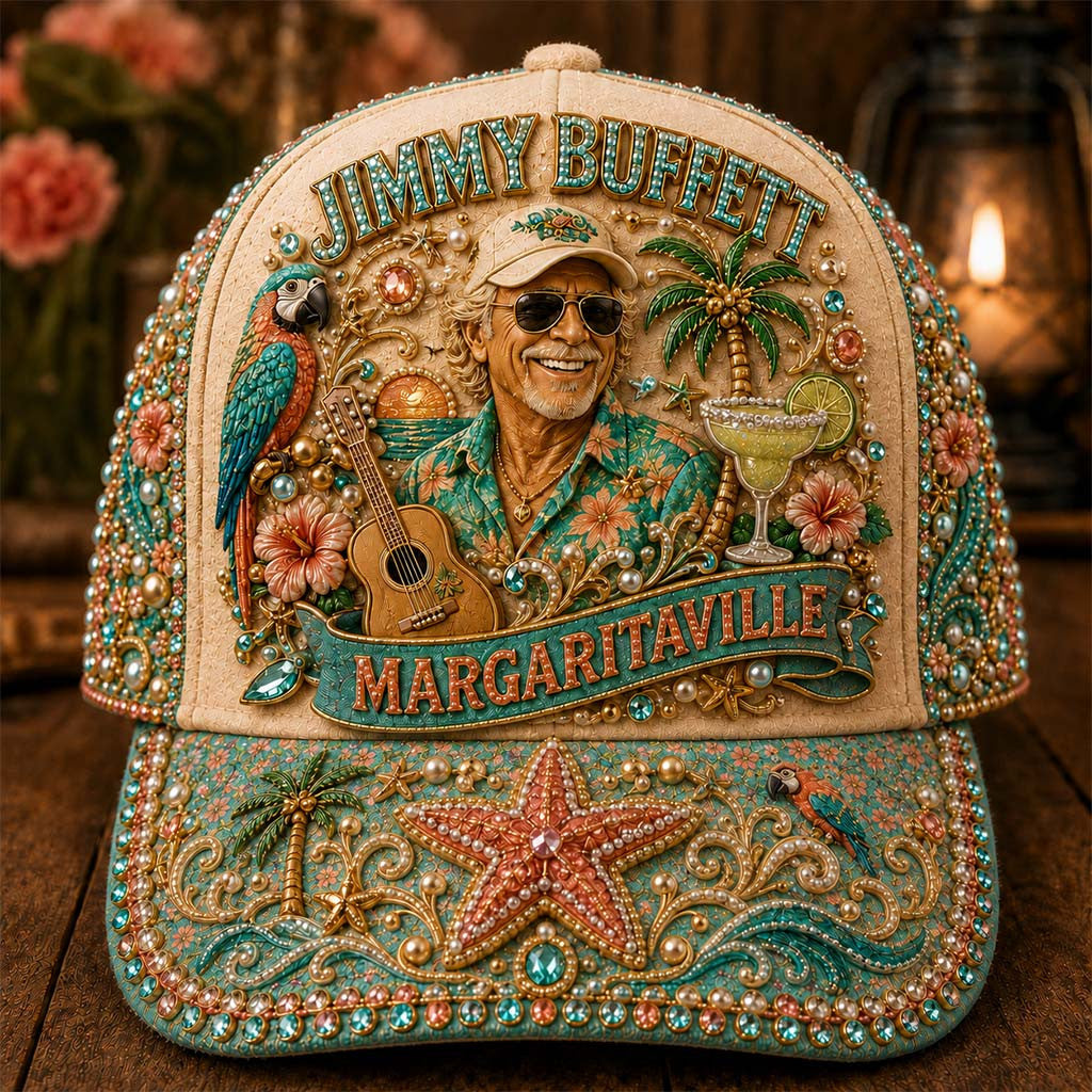 Jimmy Buffett Margaritaville Hat Jimmy Buffett Merch Gift Ideas For Music Lovers - Merchluma
