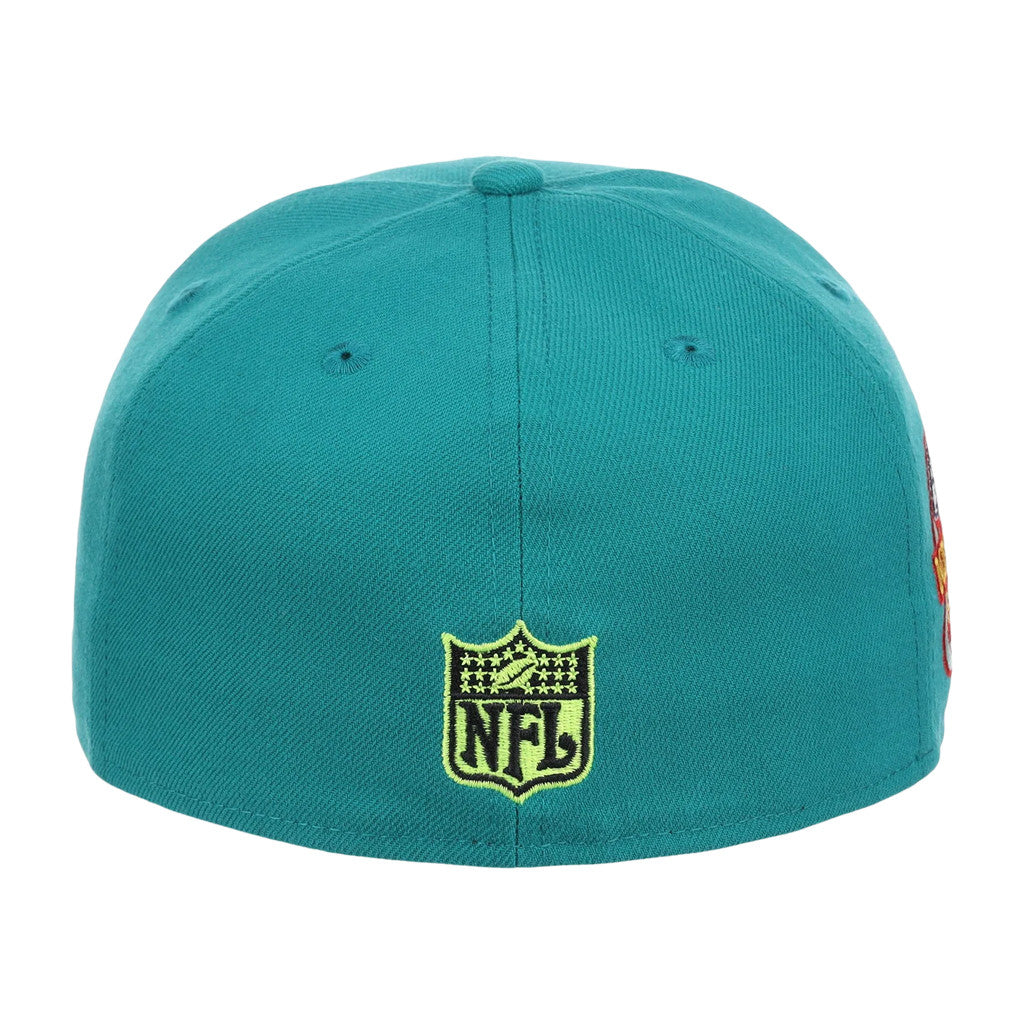 Lids Hat Drop Merch Miami Dolphins John Geiger x Misplaced Series Snapback Hat Embroidered - Merchluma