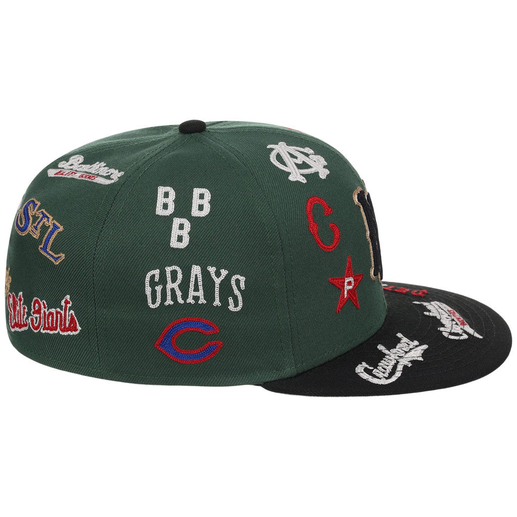 Lids Hat Drop The Legends Never Die Collection Merch Negro League Snapback Hat Embroidered - Merchluma