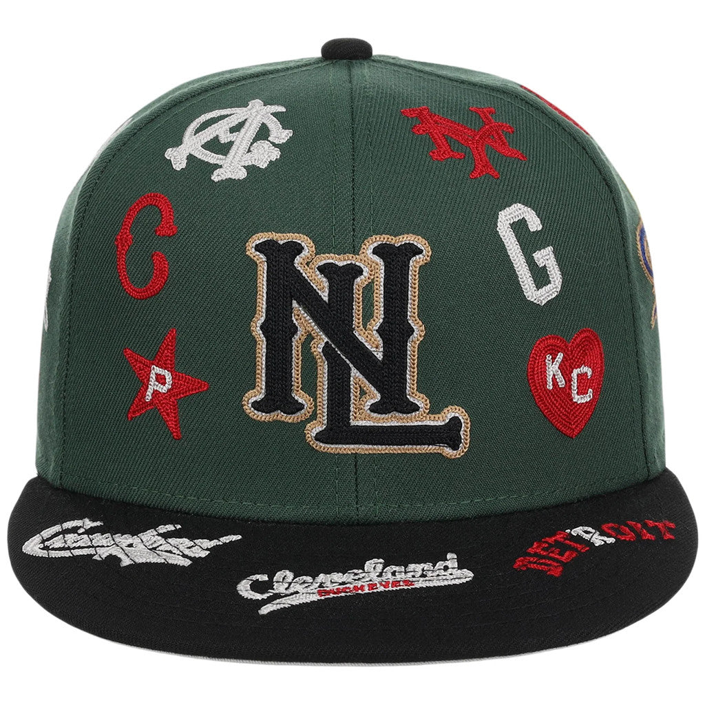 Lids Hat Drop The Legends Never Die Collection Merch Negro League Snapback Hat Embroidered - Merchluma