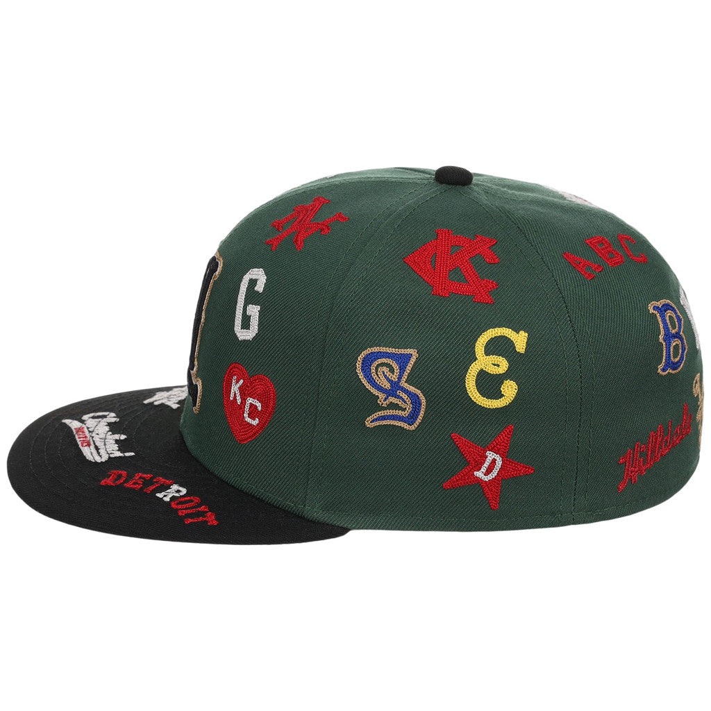 Lids Hat Drop The Legends Never Die Collection Merch Negro League Snapback Hat Embroidered - Merchluma