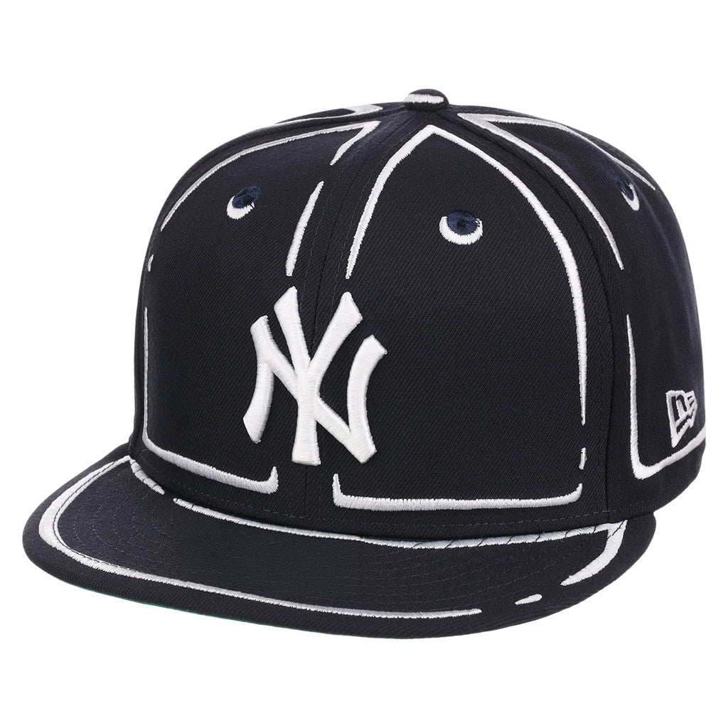 Lids Hat Drop Merch New York Yankees Joshua Vides Snapback Hat Embroidered Yankees Merch - Merchluma