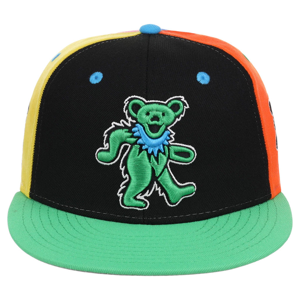 Lids Hat Drop Grateful Dead Collection Merch 2026 Pinwheel Bears Snapback Hat Embroidered - Merchluma
