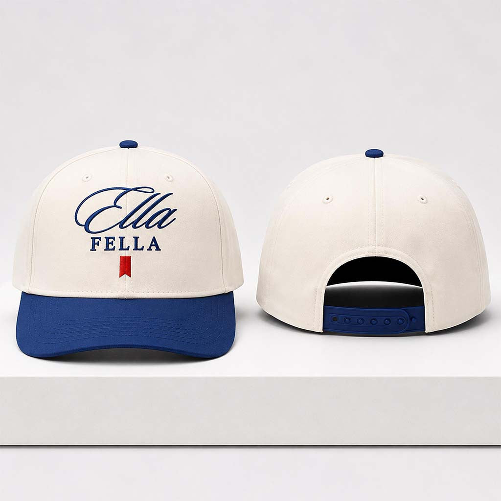 Ella Fella Hat Embroidered Ella Langley Merch Birthday Gift Ideas For Husband - Merchluma