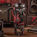 Van Halen Guitar Legend Tumbler Eruption Of Sound 5150 Forever Rock The Night Van Halen Merch - Merchluma