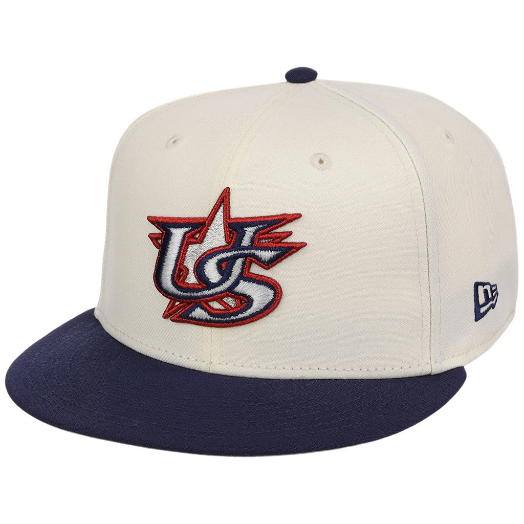 Lids Hat Drop Merch USA World Baseball Classic Chrome Metallics Snapback Hat Embroidered Gifts - Merchluma