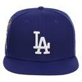 Lids Hat Drop The Simpsons Collection Merch LA Dodgers Simpsons Homer At The Bat Wonderbat Snapback Hat - Merchluma