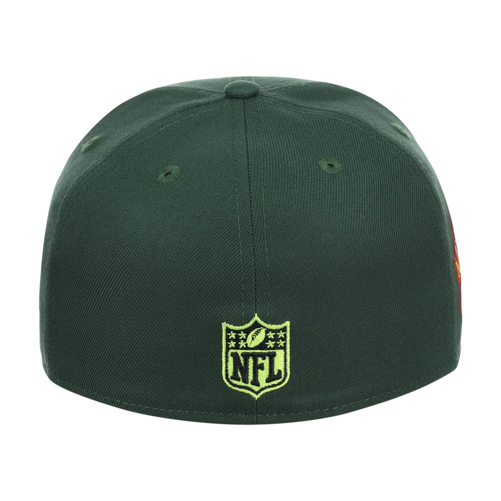 Lids Hat Drop Merch Green Bay Packers John Geiger x Misplaced Series Snapback Hat Embroidered - Merchluma