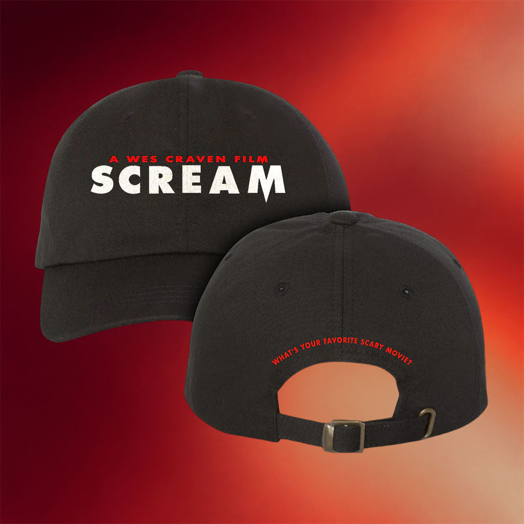 Creeporama Merch 2026 The Woodsboro Murders Embroidered Hat Scream Movie Cap Horror Fan Gifts - Merchluma
