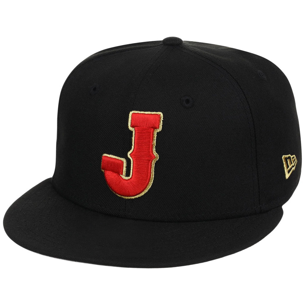 Lids Hat Drop Merch Japan World Baseball Classic Touch of Gold Snapback Hat Embroidered - Merchluma