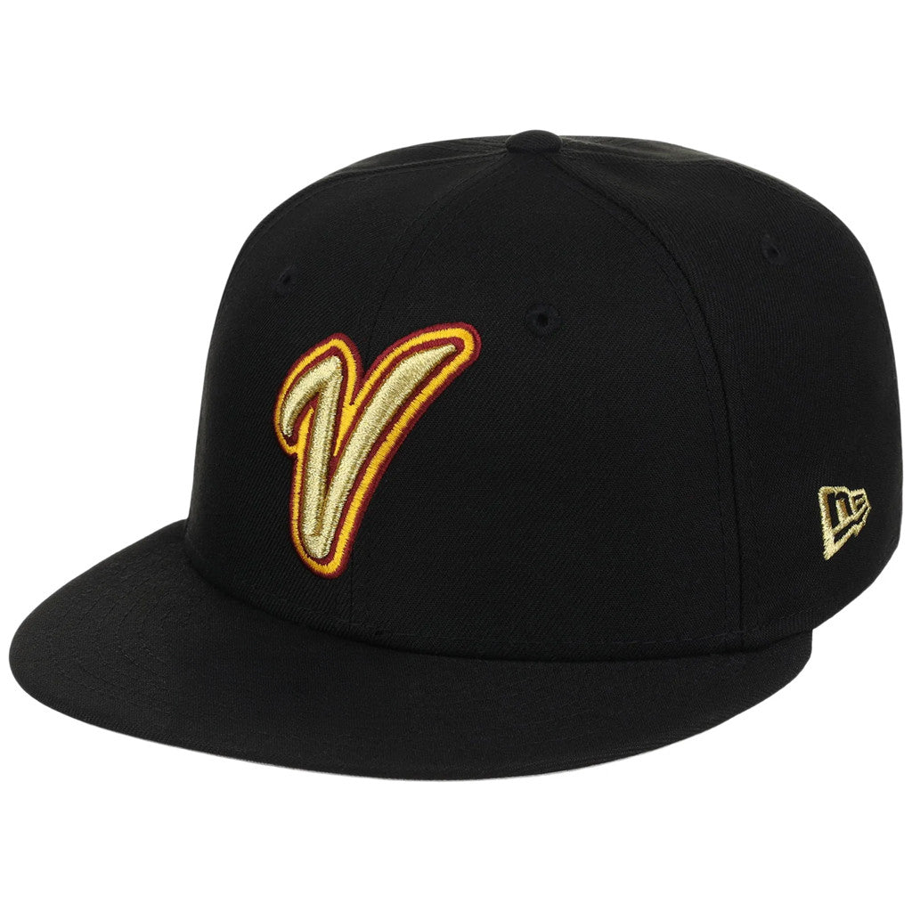 Lids Hat Drop Merch Venezuela World Baseball Classic Touch of Gold Snapback Hat Black Embroidered - Merchluma
