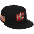 Lids Hat Drop Merch USA World Baseball Classic Touch of Gold Snapback Hat Black Embroidered - Merchluma