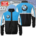 Personalized BMW XI m Sport Zipper Stand Collar Jacket Good Gifts For Boyfriend - Merchluma