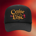 Amigo The Devil Merch Cruise Til You Lose Black Trucker Hat Gifts For Music Lovers - Merchluma