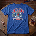 D Football Collab Merch Buffalo Bills Nickel City Football Retro Beast T-Shirt Gift For Son - Merchluma