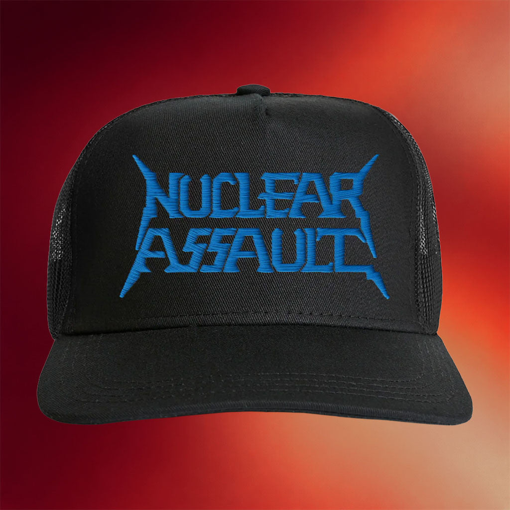 Beyond Human Merch 2026 Nuclear Assault Game Over Trucker Hat Gift For Band Fans - Merchluma