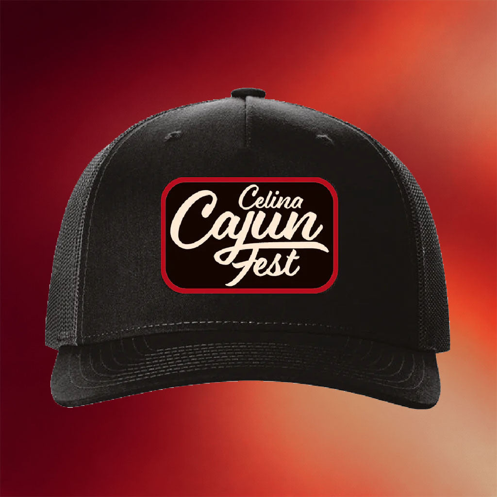 Celina Texas Merch 2026 Celina Cajun Fest Black Trucker Hat Gifts Ideas For Brother - Merchluma