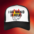 Def Leppard Merch I Got Rocked In Vegas Trucker Hat Gifts For Rock Band Fans - Merchluma