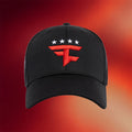 FaZe Pro Shop Merch 2026 Four Star Trucker Hat Black FaZe Clan Merchandise Gifts For Him - Merchluma