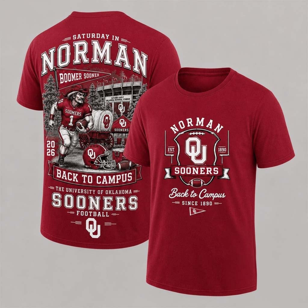 Oklahoma Sooners 2026 Back To Campus Shirt Oklahoma Sooners Merch Present For Game Day - Merchluma