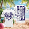 Baltimore Ravens Red Friday Military Support Shirt Baltimore Ravens Merch Gift For Veteran - Merchluma