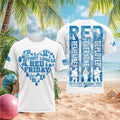 Detroit Lions Red Friday Military Support Shirt Detroit Lions Merch Gift For Football Lovers - Merchluma