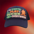 Caseoh Games Merch 2026 Caseoh Flat Earth Trucker Hat Birthday Gift For Friends - Merchluma