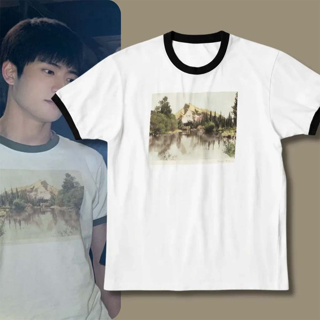 NCT 127 Jaehyun Kapital Lake Ringer Graphic T-Shirt Best Gifts For Friends - Merchluma
