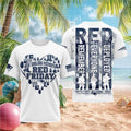 New England Patriots Red Friday Military Support Shirt NE Patriots Merch Football Fan Gifts - Merchluma