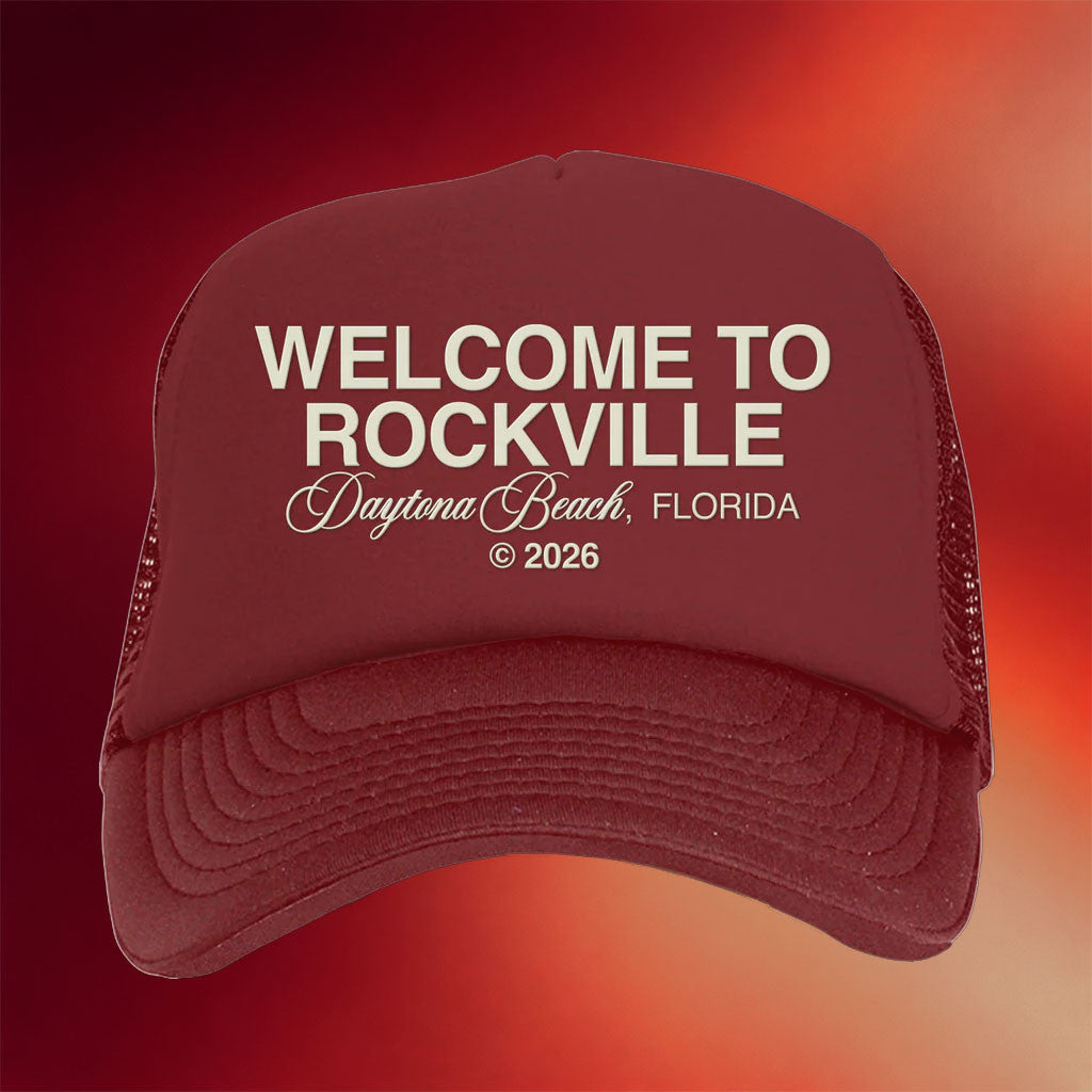 DWP Merch 2026 Clean Script Trucker Hat Welcome To Rockville Hat Birthday Presents For Boyfriend - Merchluma